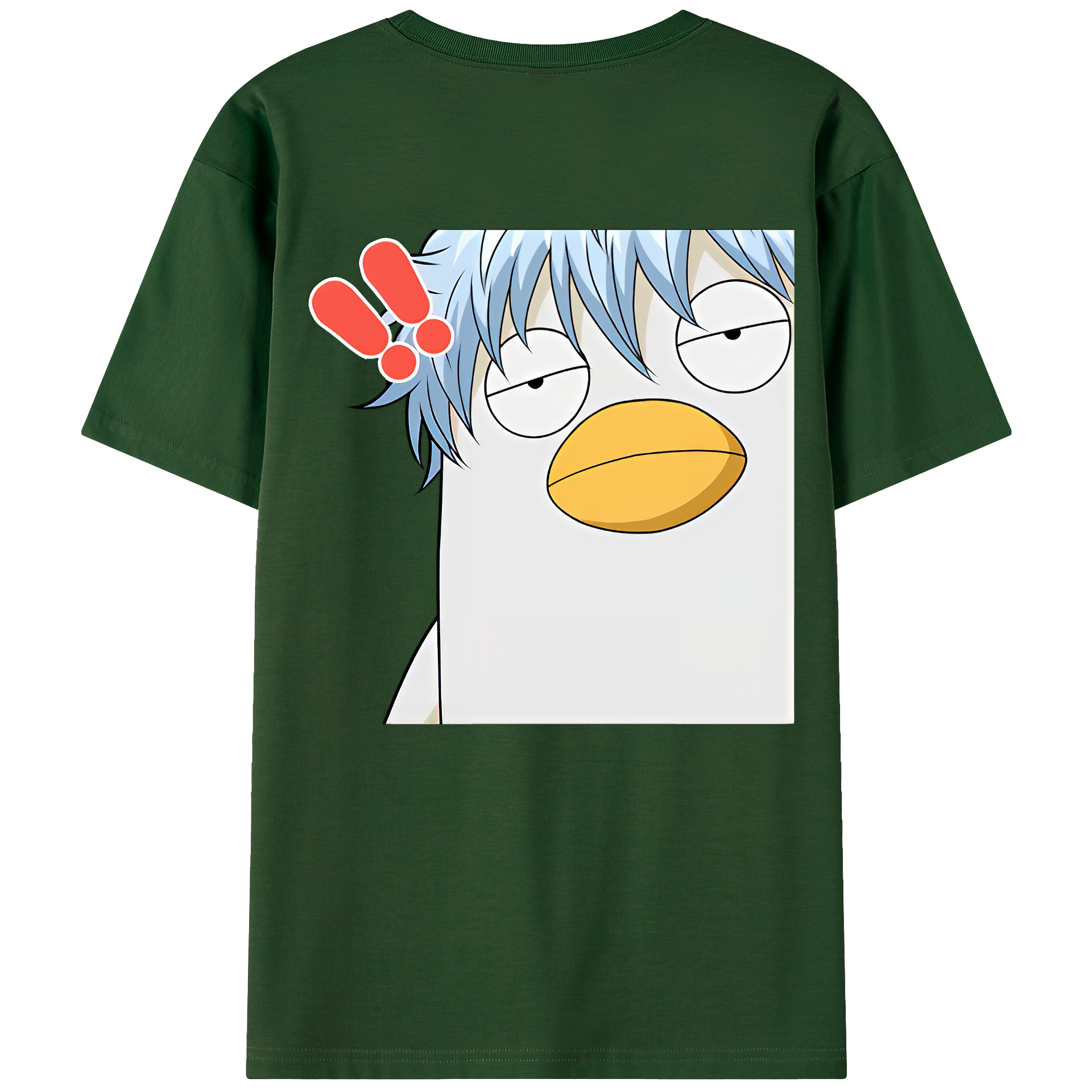 （画像用） ぎんたま 坂田銀時（さかたぎんとき） 神楽 志村新八（しむら しんぱち） GINTAMA Sakata Gintoki Kagura Shimura Shinpachi 綿100％半袖Tシャツ（背面プリント）